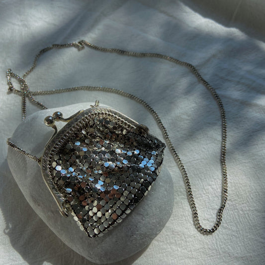 Exclusive vintage reticule on a chain